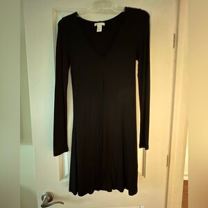 H&M Basic Size XS Black Dress